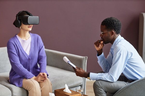 Aplicaciones de realidad virtual en terapia psicológica